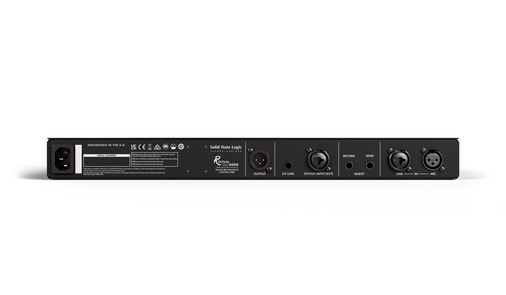 SSL Revival 4000 - Back