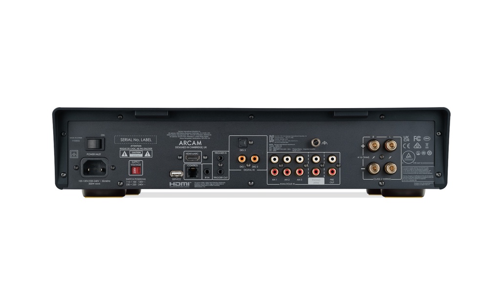 LS_ARCAM_A15+ Connection Panel