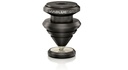 QTC SPIKES *  INCL. DISC Ø 25 mm /1 set of 4 pcs / Black