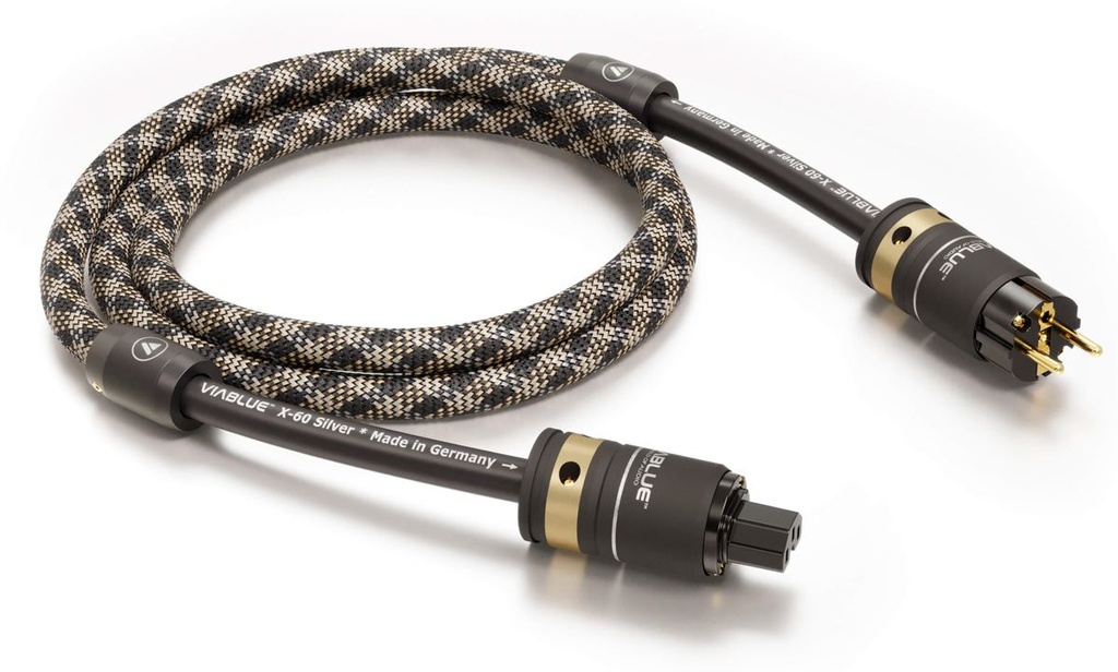 [VIA21710] X-60 SILVER POWER SK./IEC C15 / 150 cm / Cobra