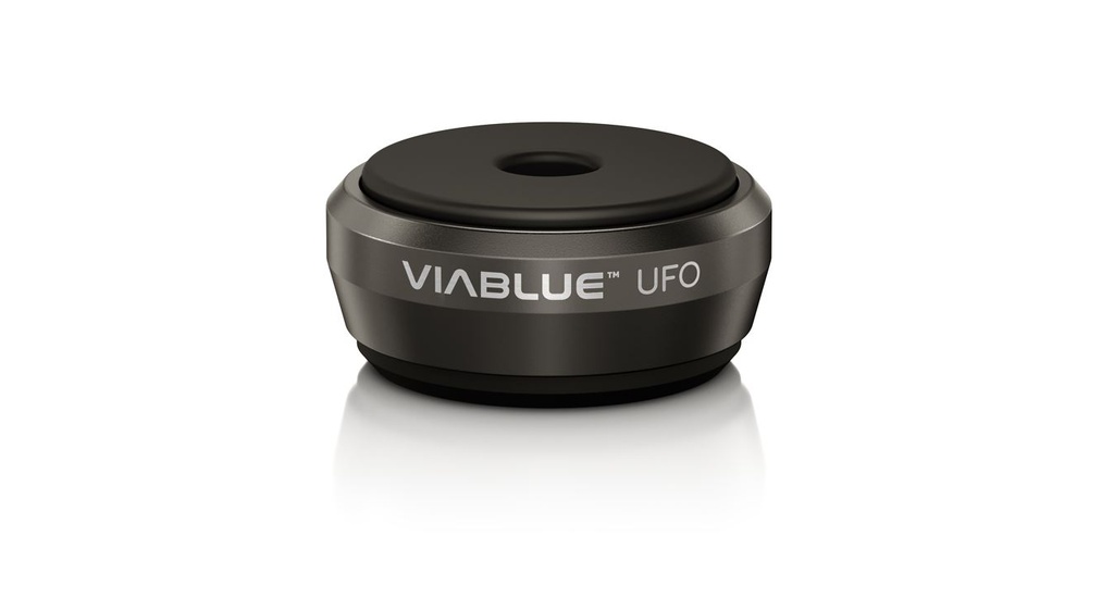 [VIA50300] UFO ABSORBERS  / 1 set of 4 pcs / Black