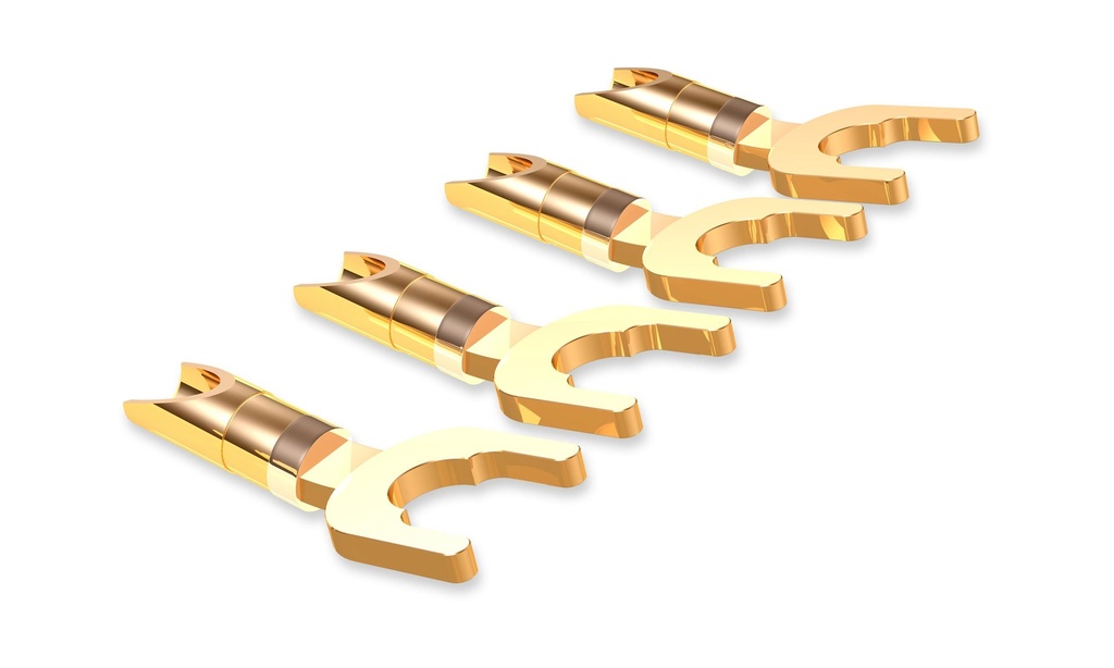 [VIA31021] T8 * CONTACT * SPADES * 4 pcs